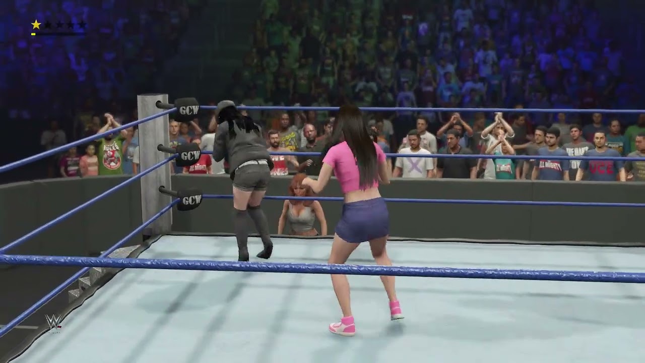 WWE 2K23: GCW Women's TV Title:: Chloe w/Rebecca vs. Veronica w/Eve 2/23/26