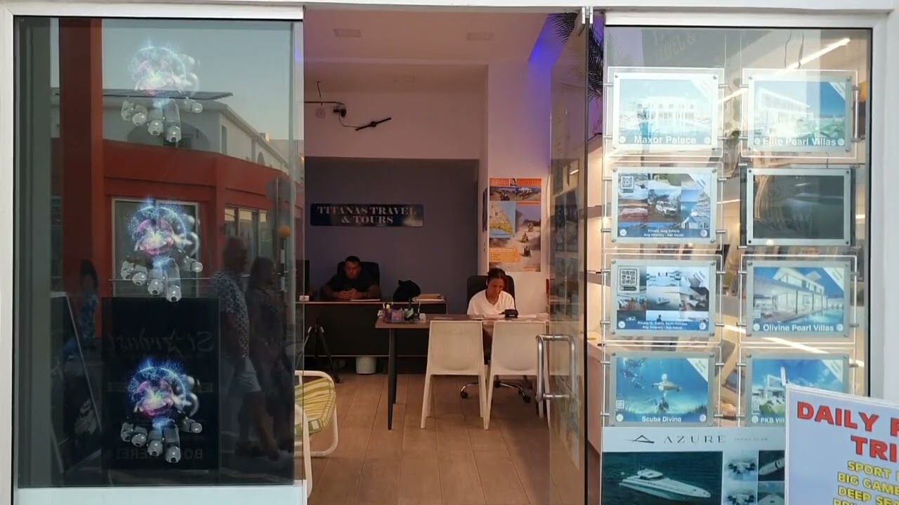 Virtual-Cyprus.com, Cyprus In The Sun Holidays, Venture Cyprus, and Titanas Travel Protaras Office.