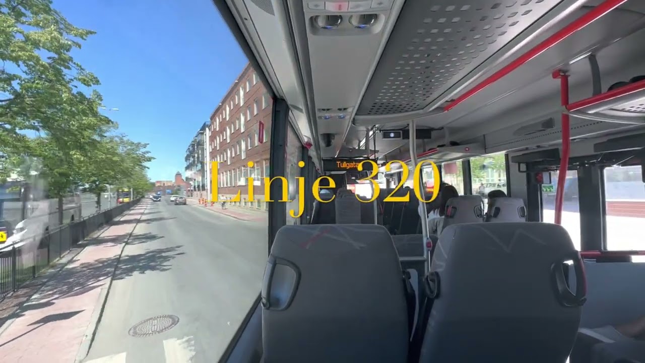 Promenad & Bus Ride (11/6.23.) Promenad (Buses At Rådhusparken) Taberg & Eksjö.2023.06.12.