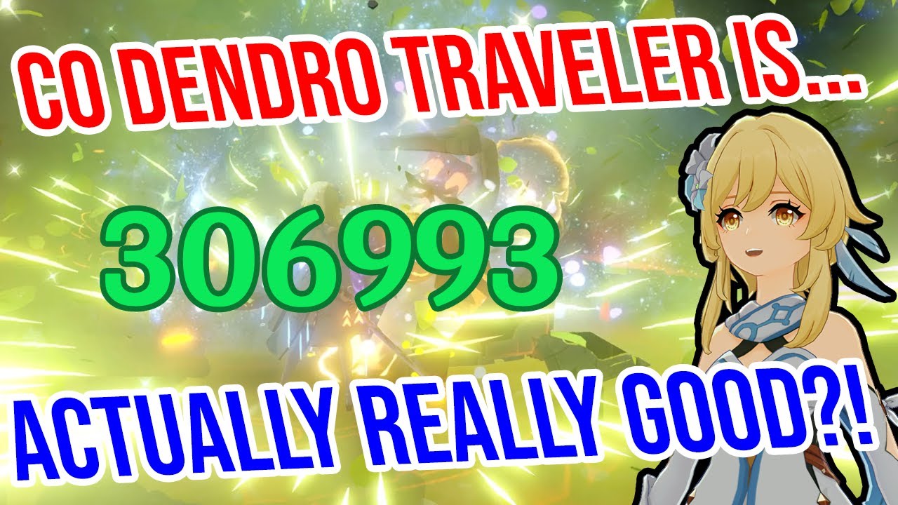 C0 Dendro Traveler ДЕЙСТВИТЕЛЬНО ХОРОШ?! 4★ Демонстрация оружия! Genshin Impact 3.0