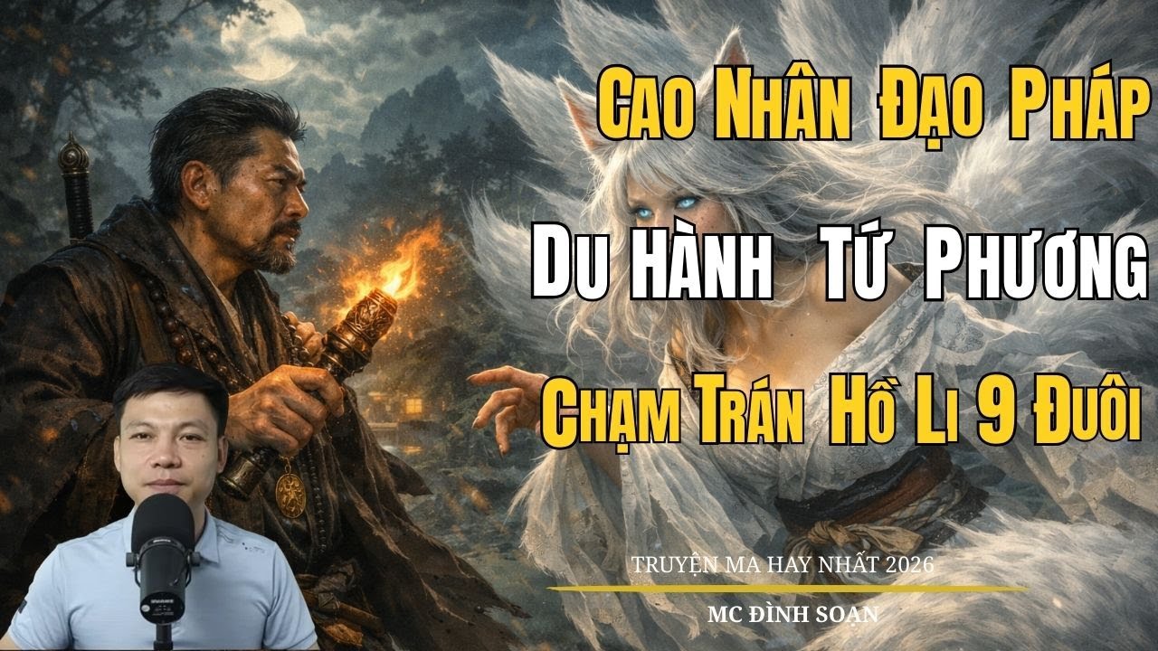 CAO NHÂN ĐẠO PHÁP DU HÀNH TỨ PHƯƠNG CHẠM TRÁN HỒ LI 9 ĐUÔI | Truyện Ma Đình Soạn - Chuyện Ma Kinh Dị
