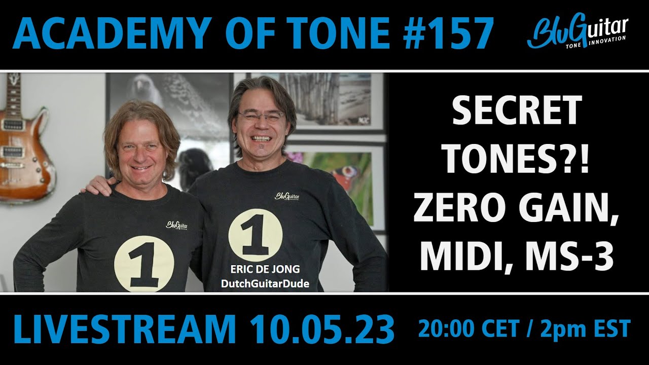 Academy Of Tone #157: AMP1's secret tones with Zero Gain, Midi & MS-3