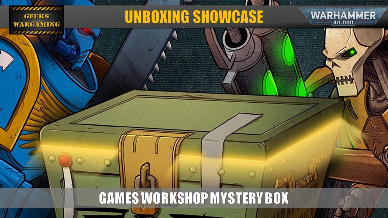 Unboxing : Games Workshop Mystery Box