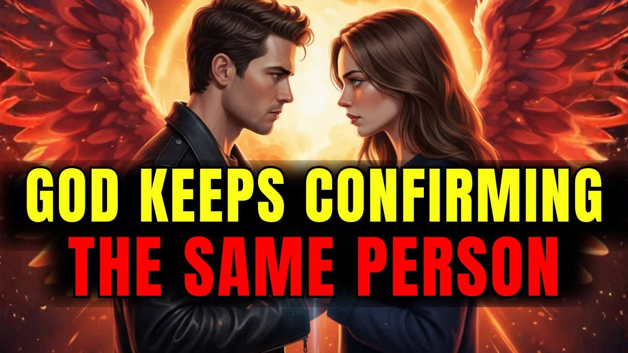 GOD IS CONFIRMING THAT THIS PERSON IS THE RIGHT ONE BY GIVING YOU THESE SIGNS