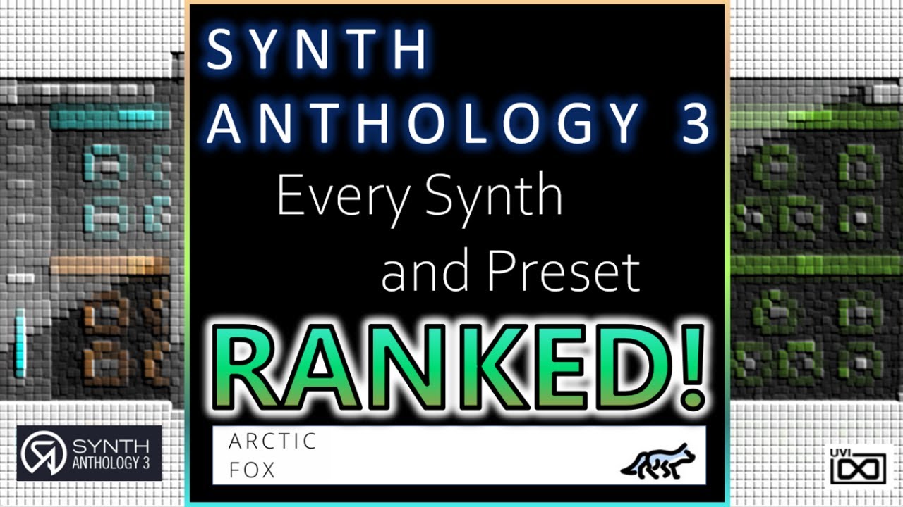 3,500 patches ranked in Synth Anthology 3