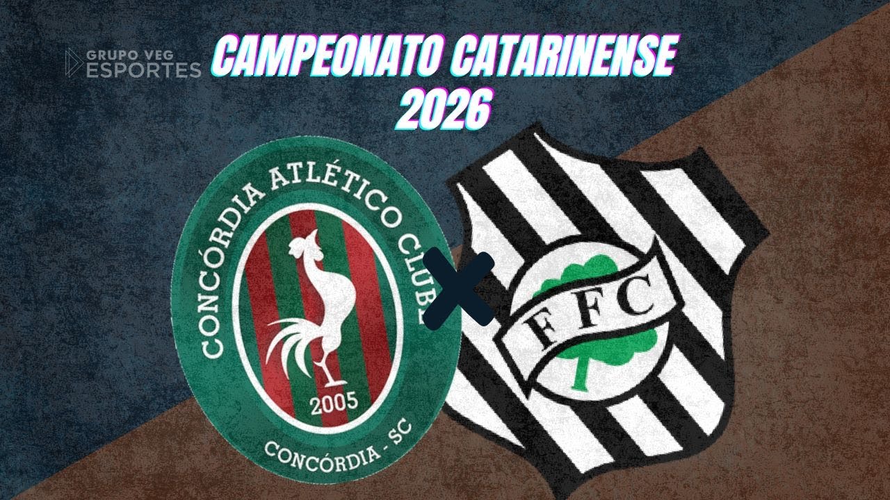 CONCÓRDIA X FIGUEIRENSE - AO VIVO
