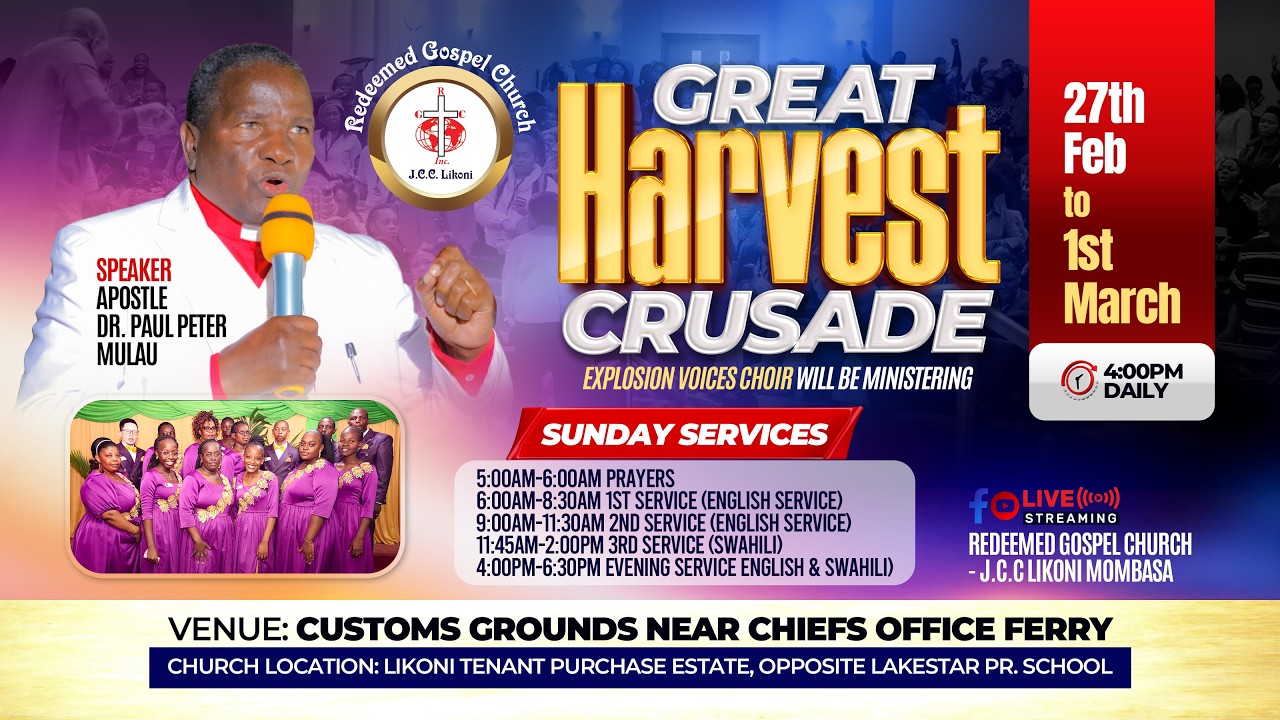 February 2026 Crusade Edition With Apostle Paul Peter Mulau || 27.02.2026. (DAY ONE)