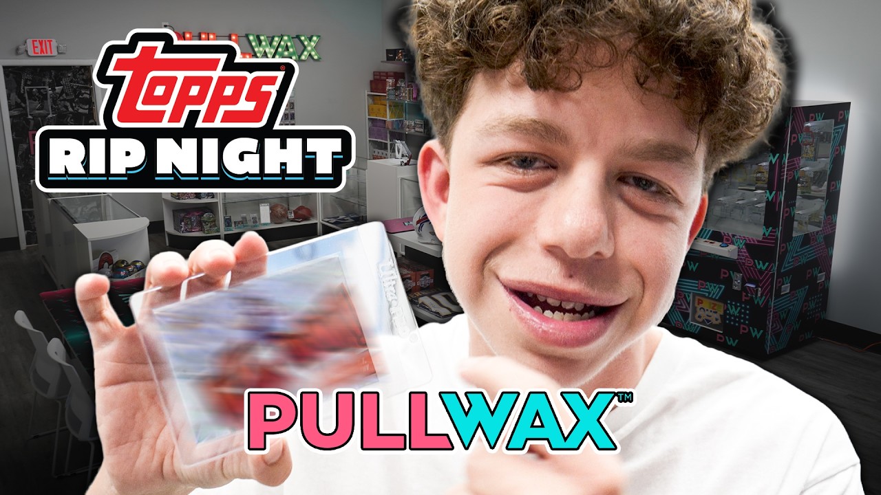 Free Breaks. Free Packs. Huge Hits. Topps Rip Night Went CRAZY!