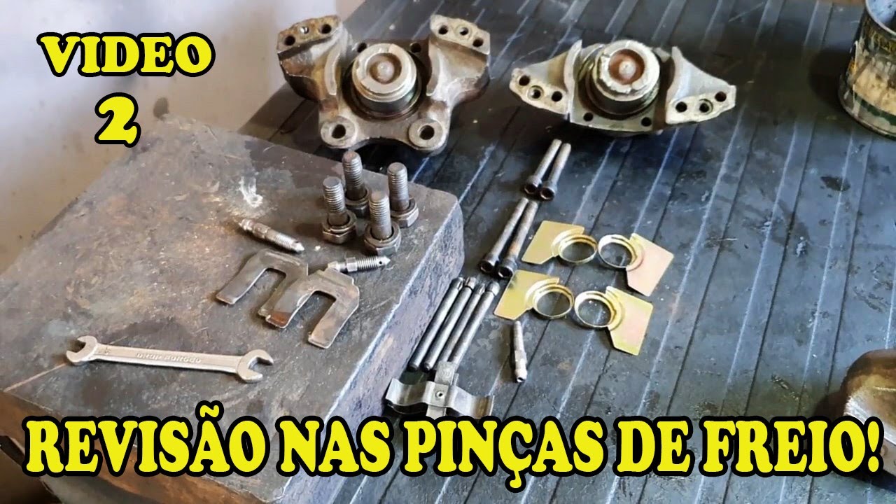 REVISÃO NAS PINÇAS DE FREIO - PARTE 2 - (VARIANT DNG PARTE 114)