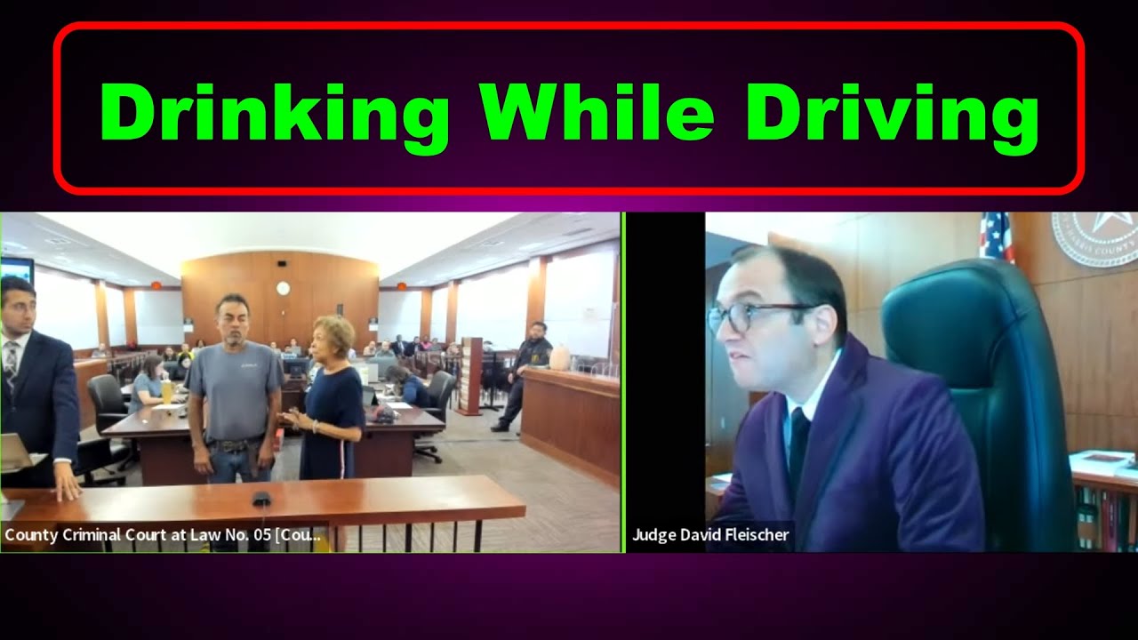 DWI With Alcohol In The Car   Judge David Fleischer