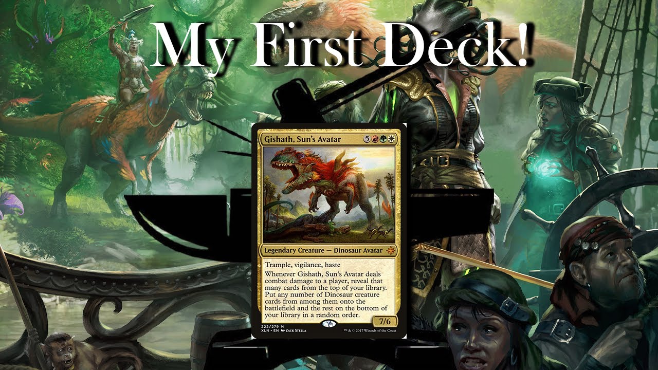 My Commander Deckbuild #1 Gishath, Sun's Avatar