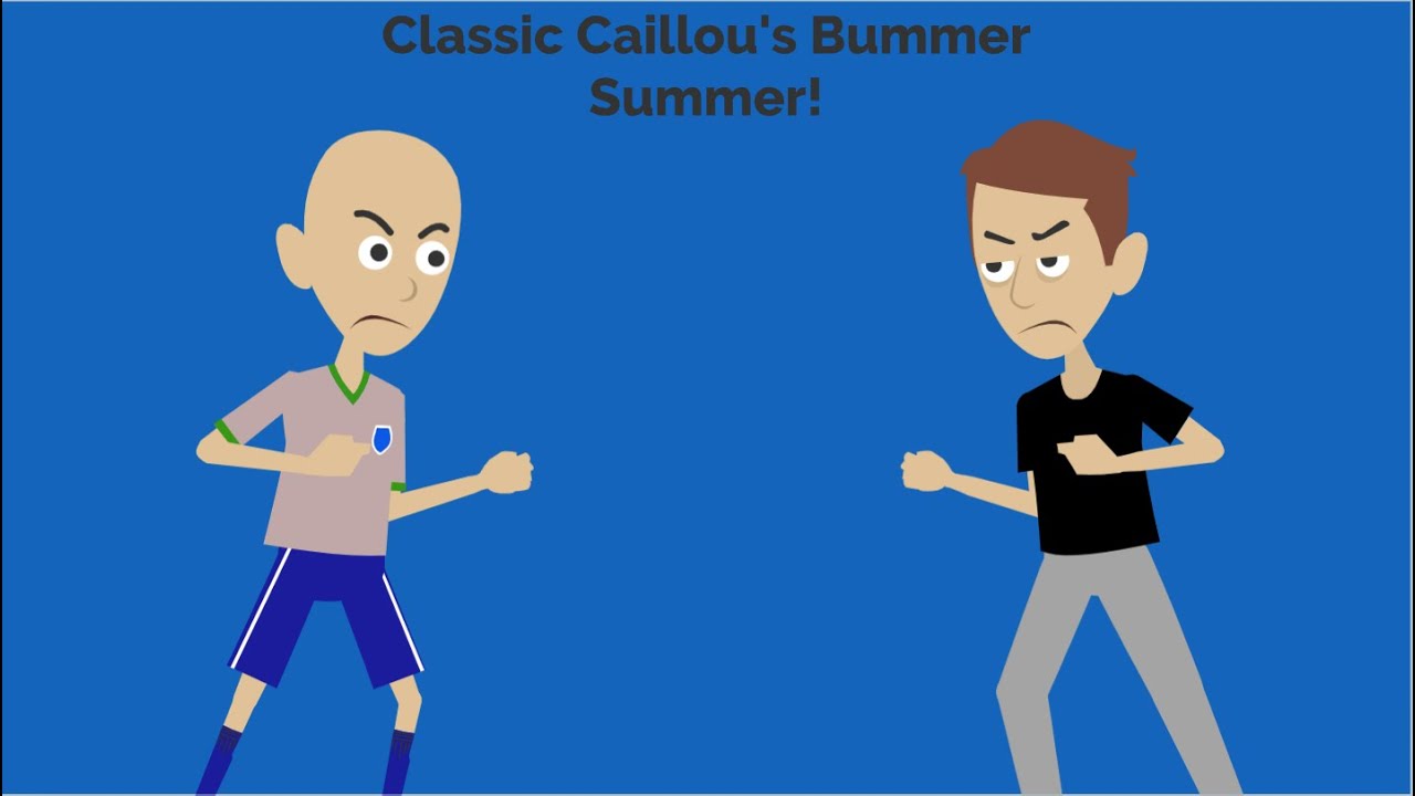 Classic Caillou Goes To Summer School