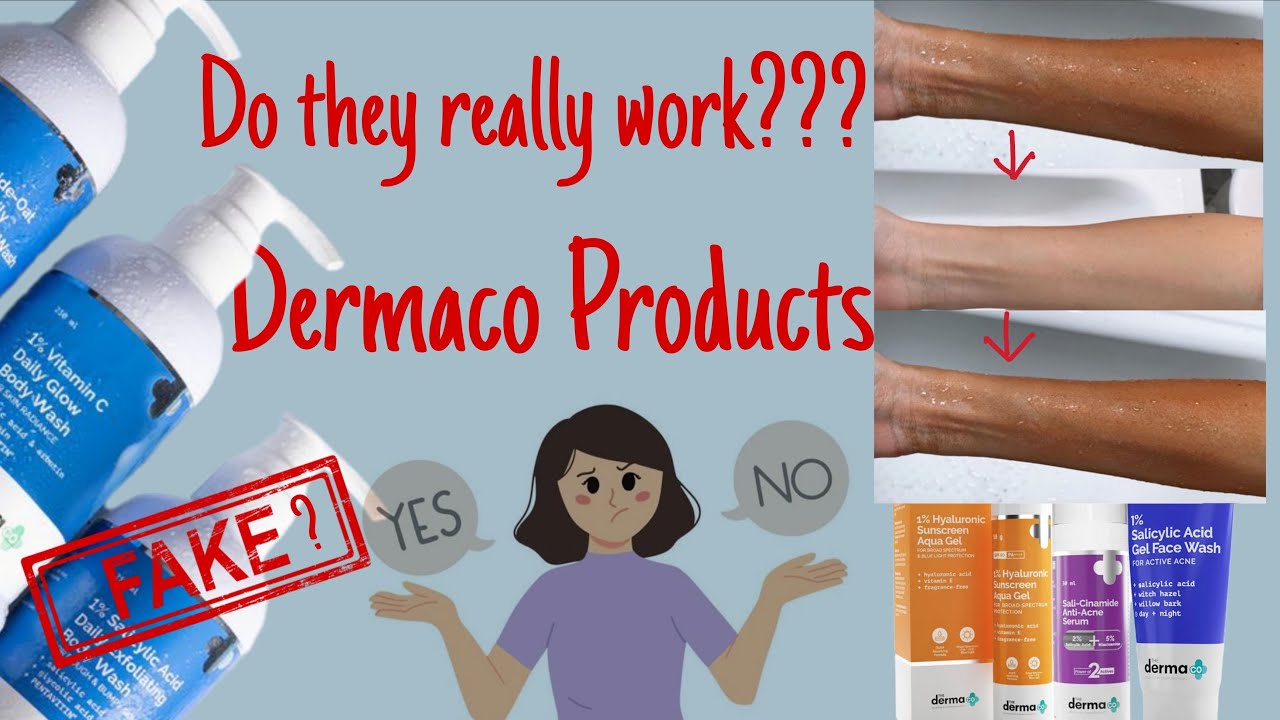 “Derma Co Products Honest Review | 6 Months Tried & Tested Results”