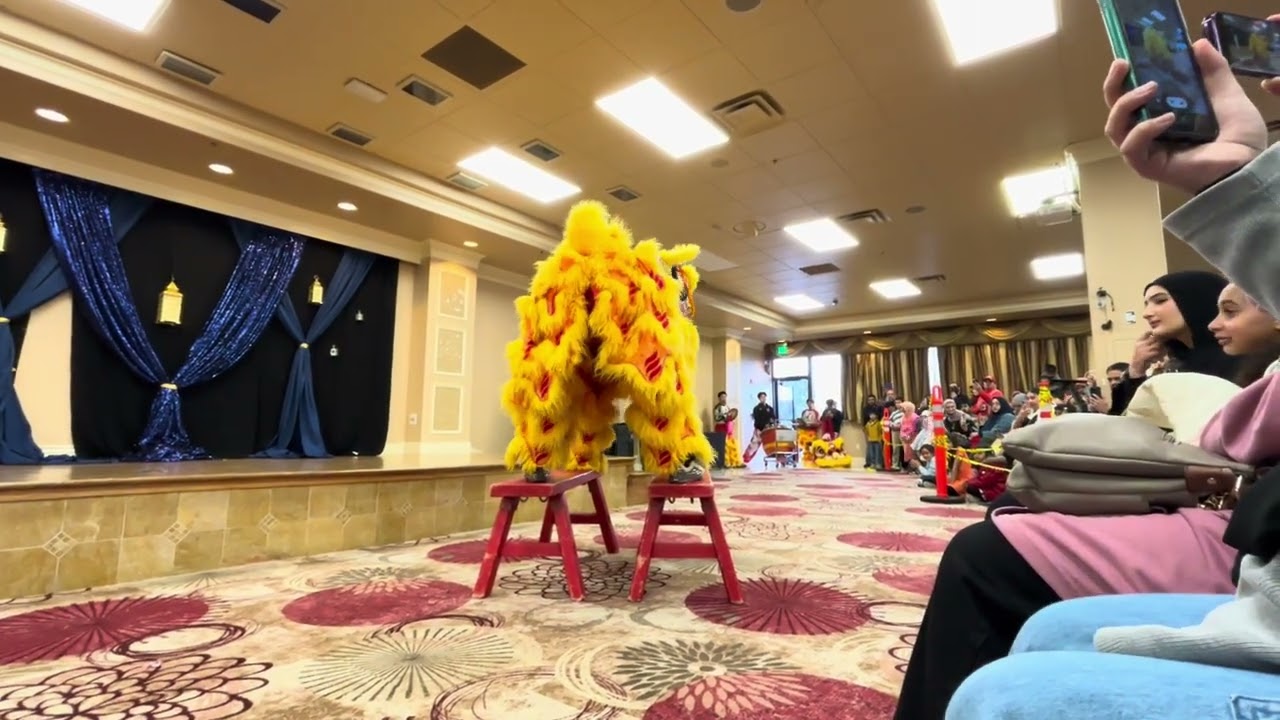 Muslim Community Association of Santa Clara w/ Leung’s White Crane Lion Dancing