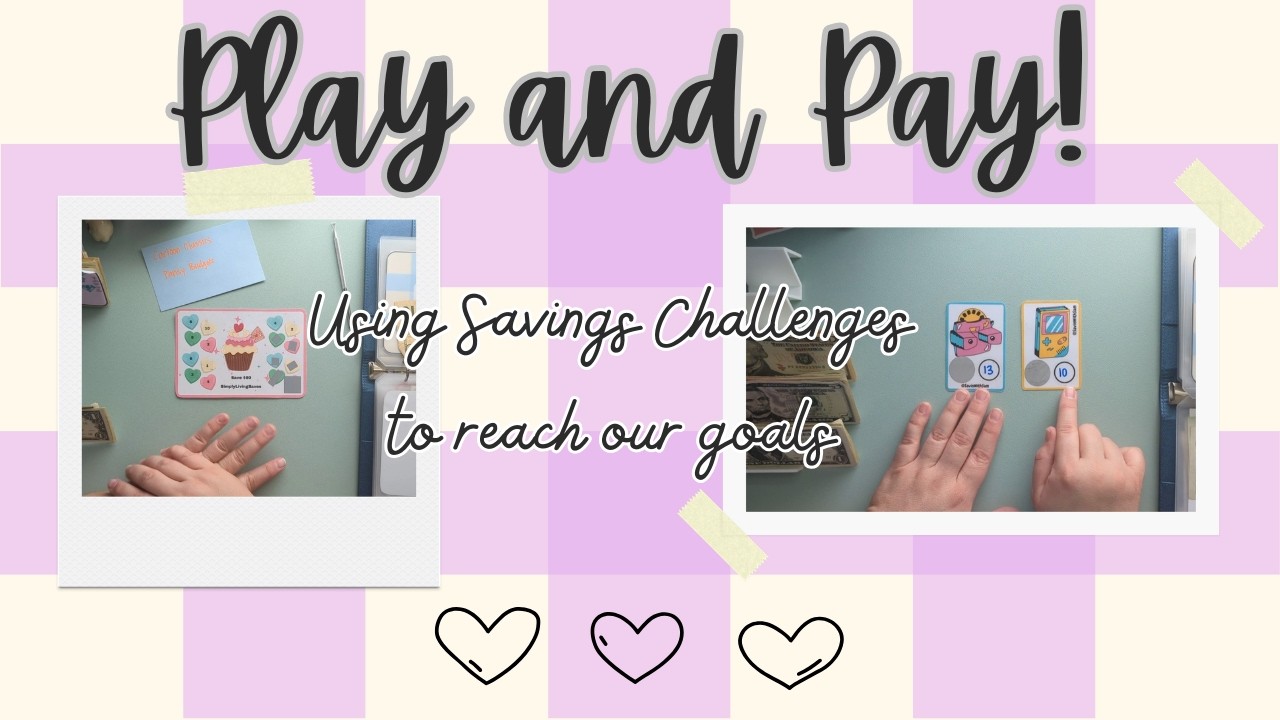 Play & Pay || Using Savings Challenges and Games to reach our goals!! || Feb Week 4