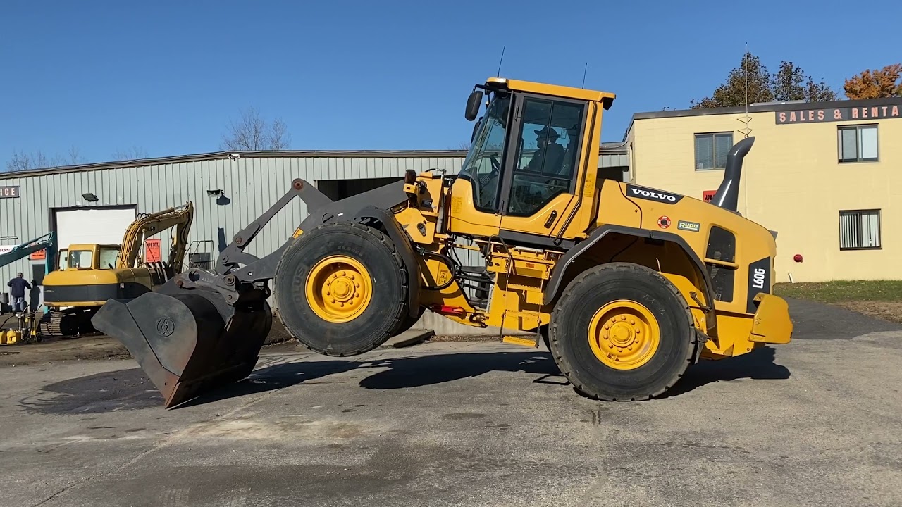 2013 VOLVO L60G WHEEL LOADER!