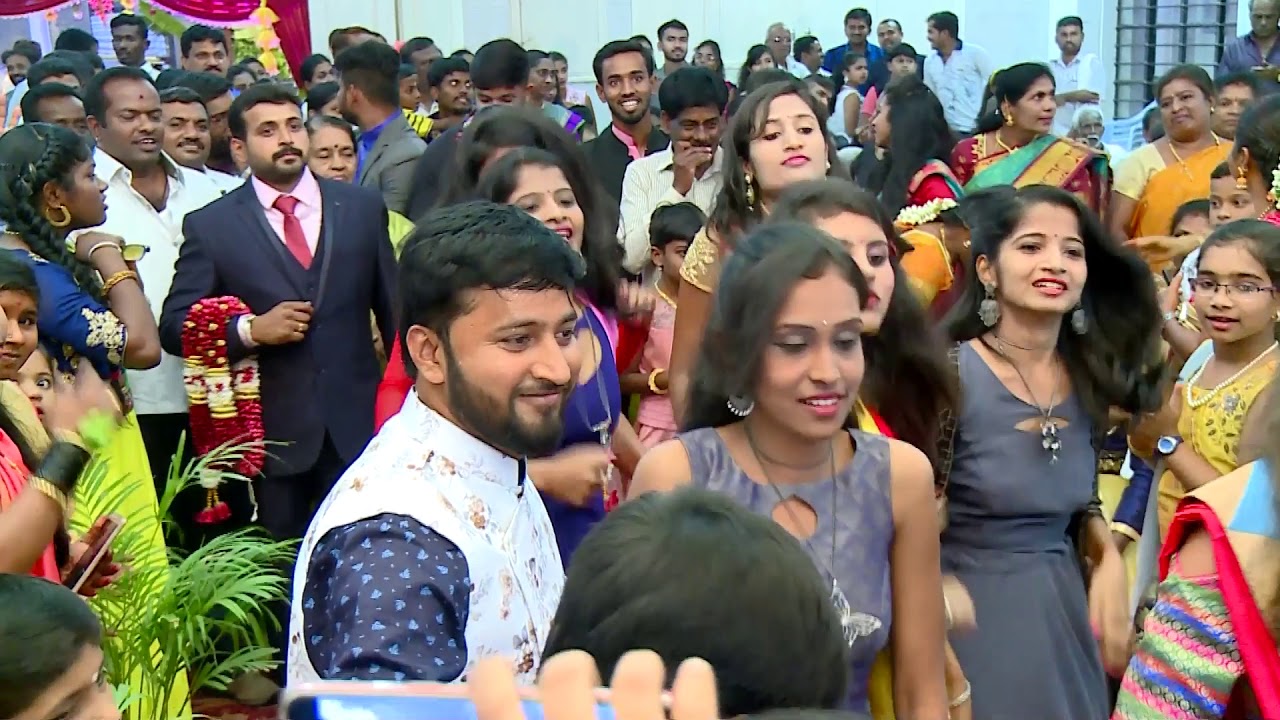 Hema weds Chandu Marriage Reception Dance cover