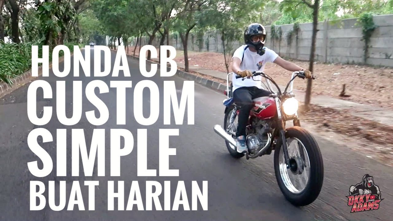 Custom HONDA CB 100, kok simpel banget ? By @CircusLocalCustoms