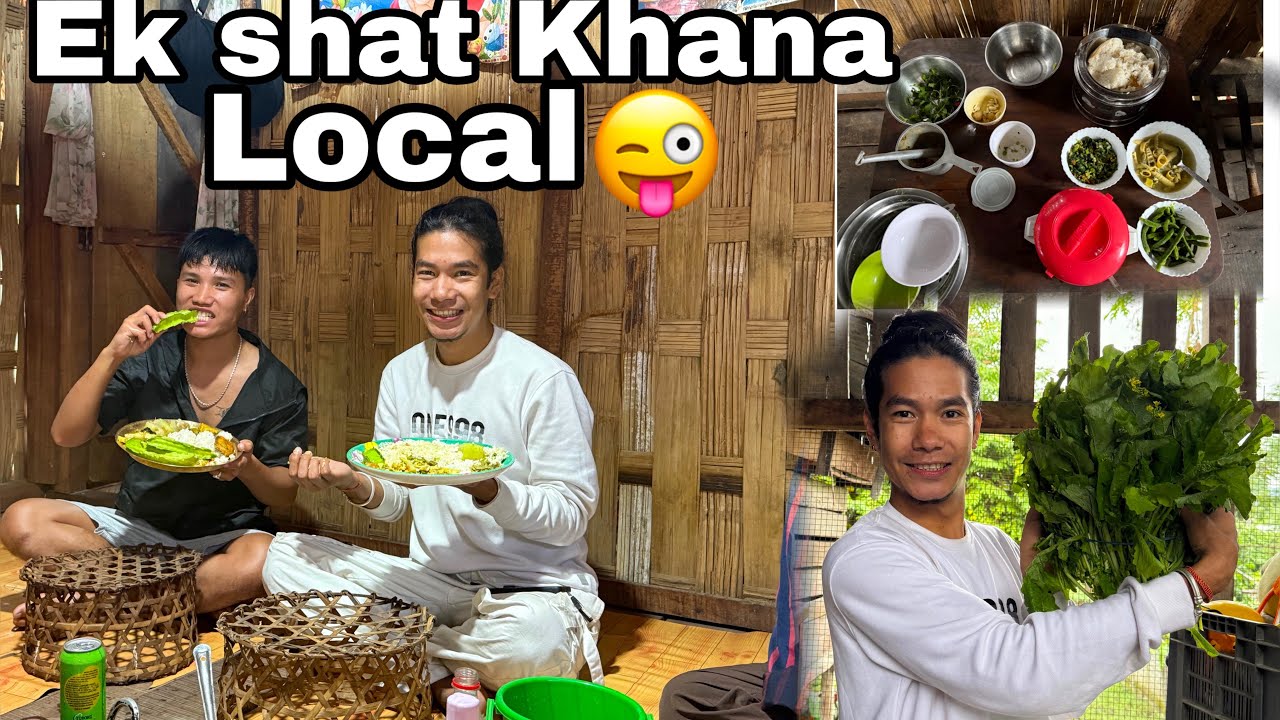 Rupam Ka Ghar pr Khana kheiya || local Chicken Ka shat || village life 