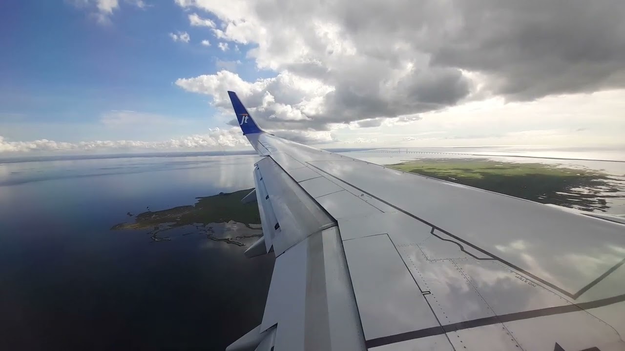 SAS (Jettime) B737-800 OY-JZP Landing at Copenhagen from Paris CDG
