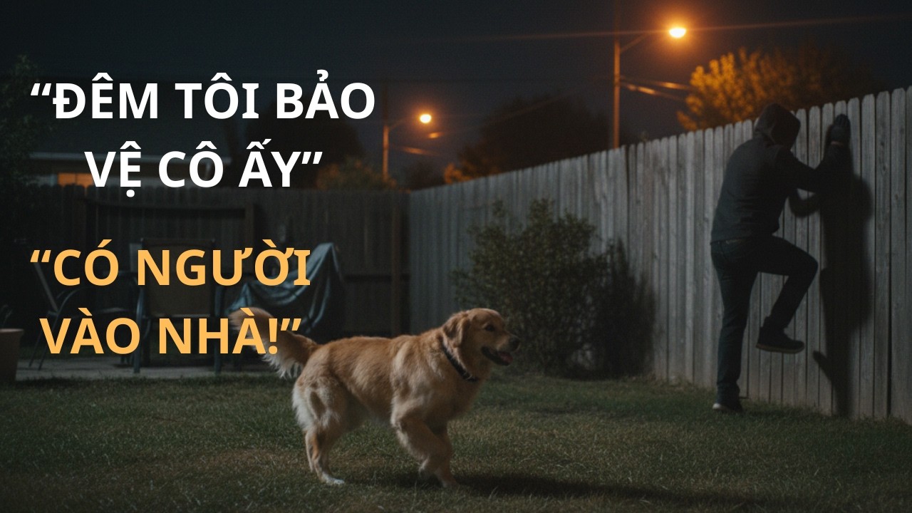 Chú Chó Luôn Ngủ Trước Cửa Mỗi Đêm… Và Đêm Đó Mọi Thứ Đã Xảy Ra