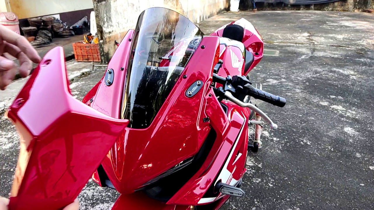 เปลียนแฟริ่งหน้า CBR650R ให้เหมือนCBR1000RR l 18/11/20