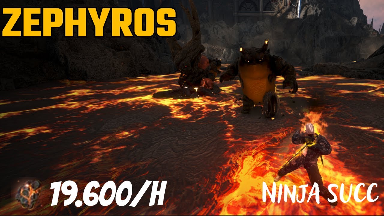 BDO | Ninja Succ | Zephyros Castle | 19.6k lvl 2 scroll no agris