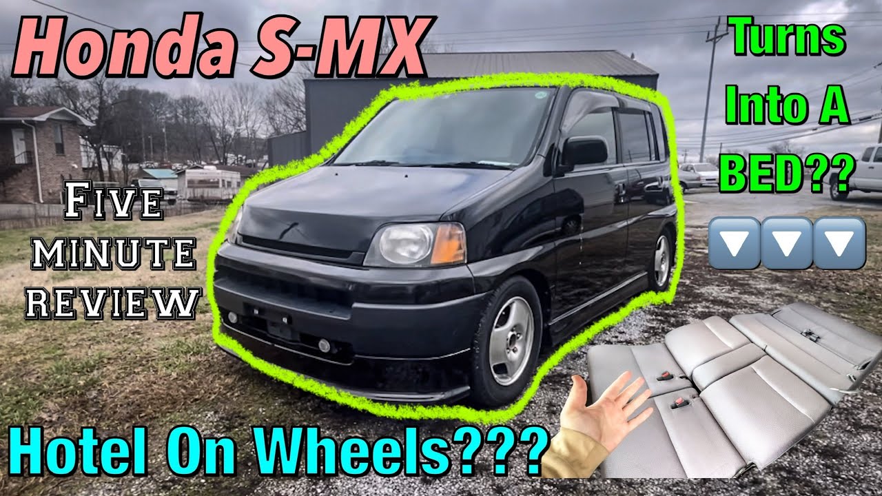 Honda S-MX - A BED On Wheels? Honda’s MOBILE Hotel Room! - Five Minute Review