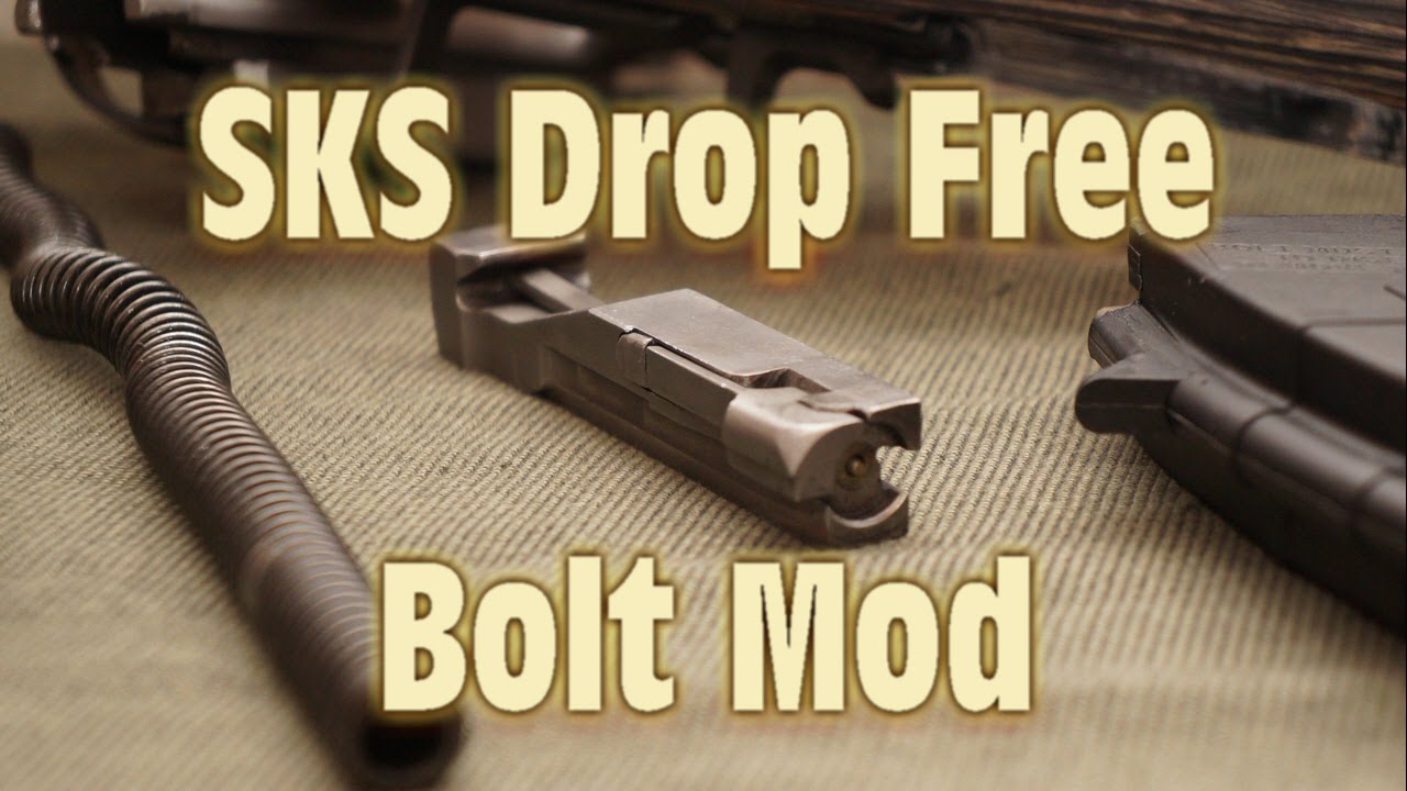 The SKS Bolt Mod: Magazine Drop Free Modification.