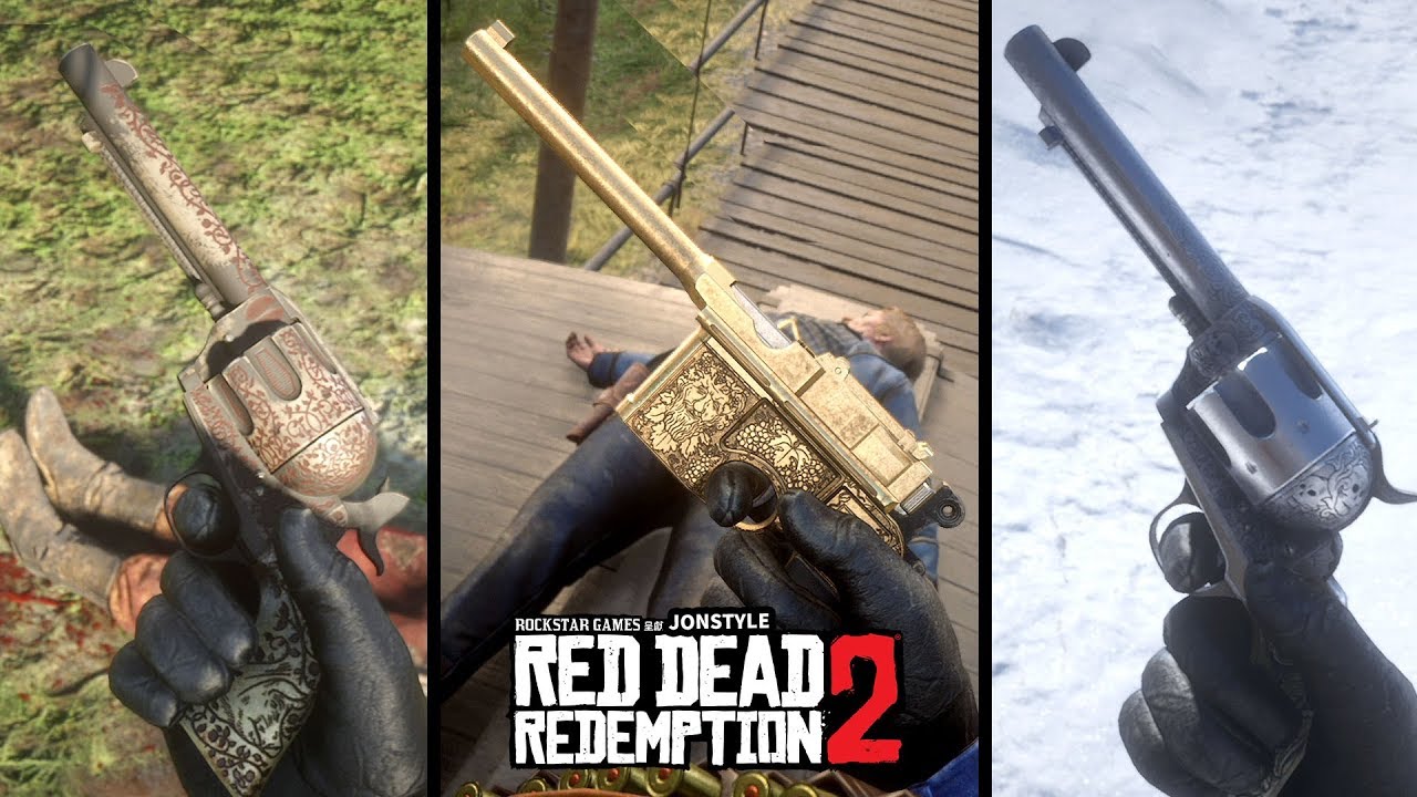 荒野大鏢客2 如何取得最强黃金手槍位置｜神槍手隱藏任務!!【碧血狂殺2】