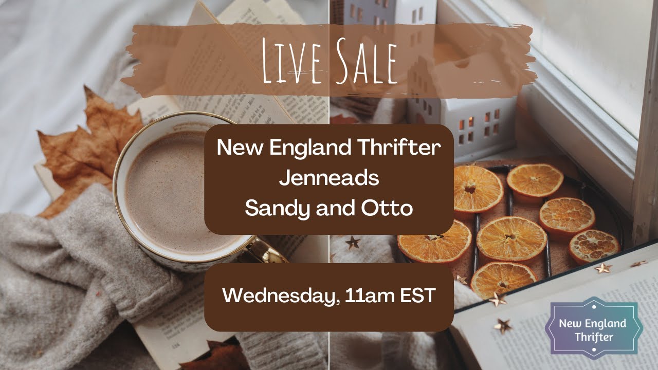 11/30/22 - Live Sale w Jenneads & Sandy and Otto- Trisha!!!