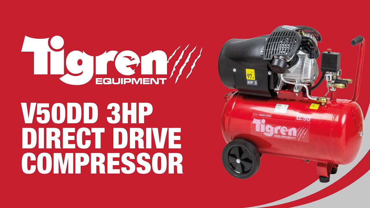 TIGREN | 04387 V50DD 3HP Direct Drive Compressor