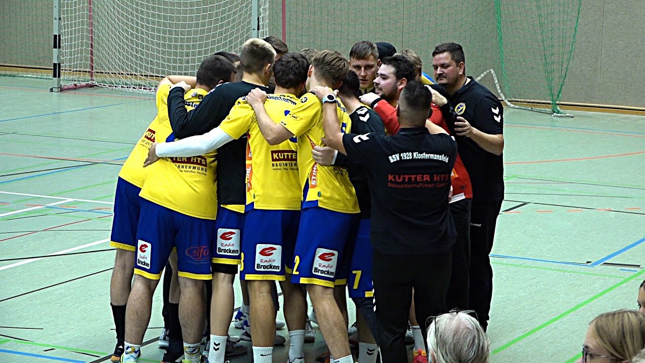 Handball Verbandsliga Süd: BSV 1928 Klostermansfeld vs. SV Blau-Rot Coswig