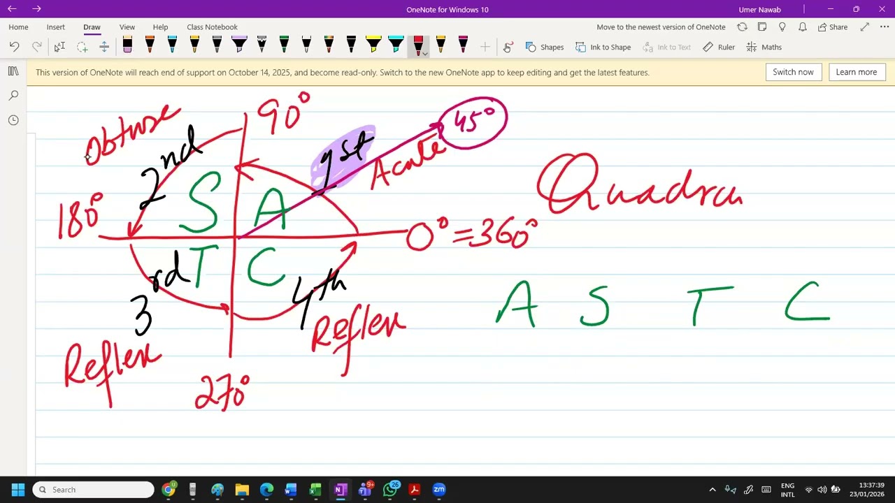 Trigonometric Sketches and Solving equations 0580 IGCSE