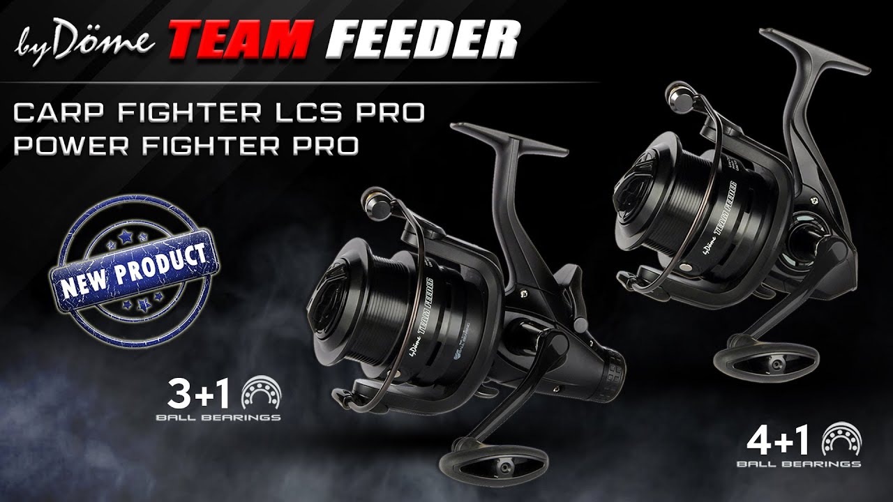 Шипош Габор -  Представляю котушки By Döme TEAM FEEDER Power Fighter Pro и  Carp Fighter LCS Pro