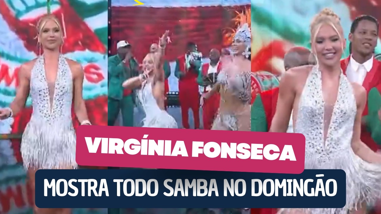 Virgínia Fonseca dá show no Domingão e esquenta estreia histórica como rainha da Grande Rio