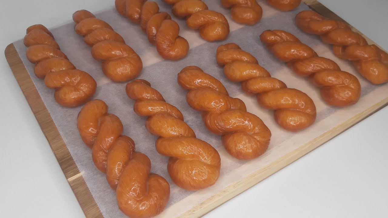 Twisted doughnut Recipe| Perfect Glazed Twisted doughnuts| Delicious!