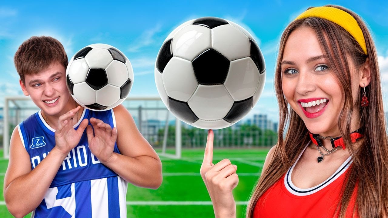 منافسة الفتيان مقابل الفتيات في الرياضة|| تحدي الزهري مقابل الأزرق
