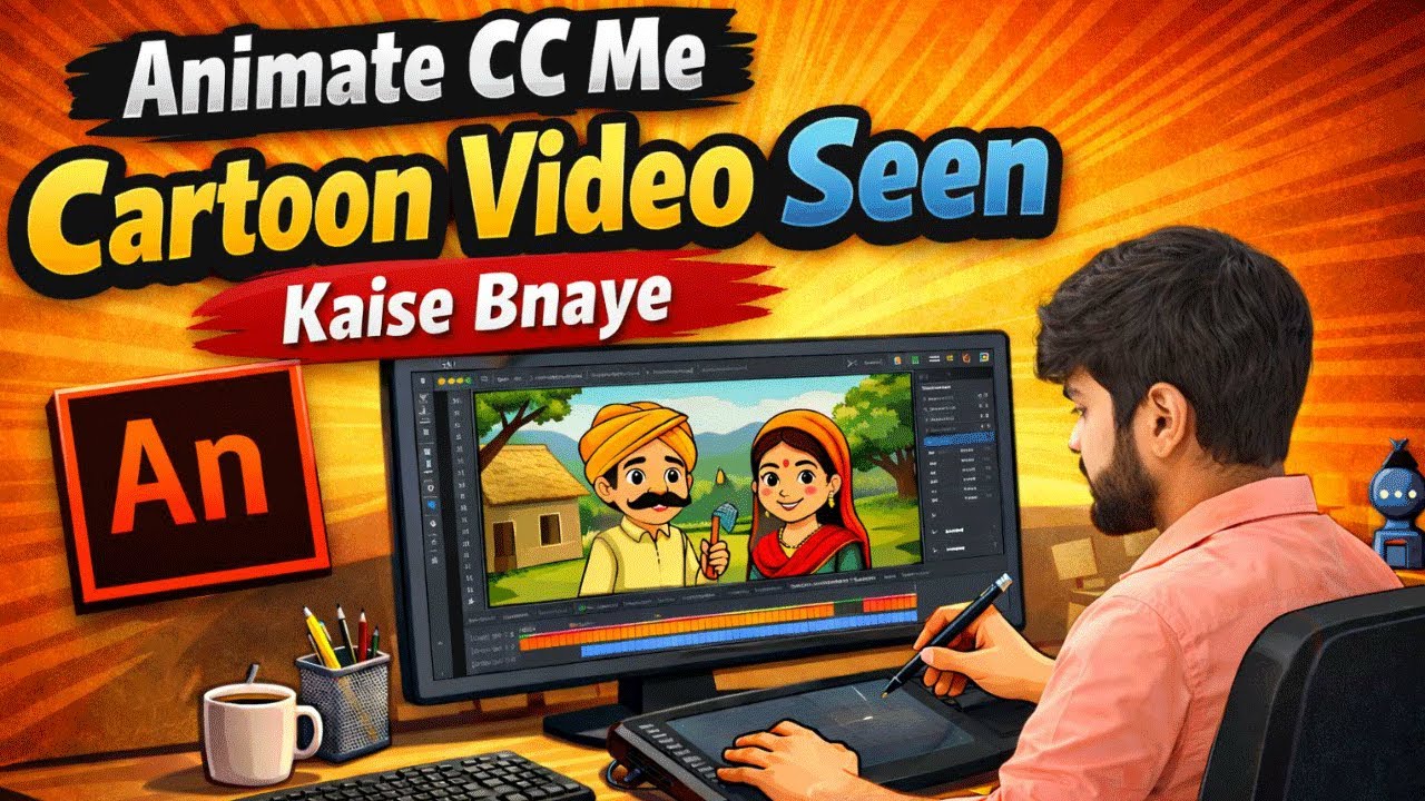 Cartoon Video Ready Kaise Karte Hain Full Tutorial in hindi| Cartoon Series part 1