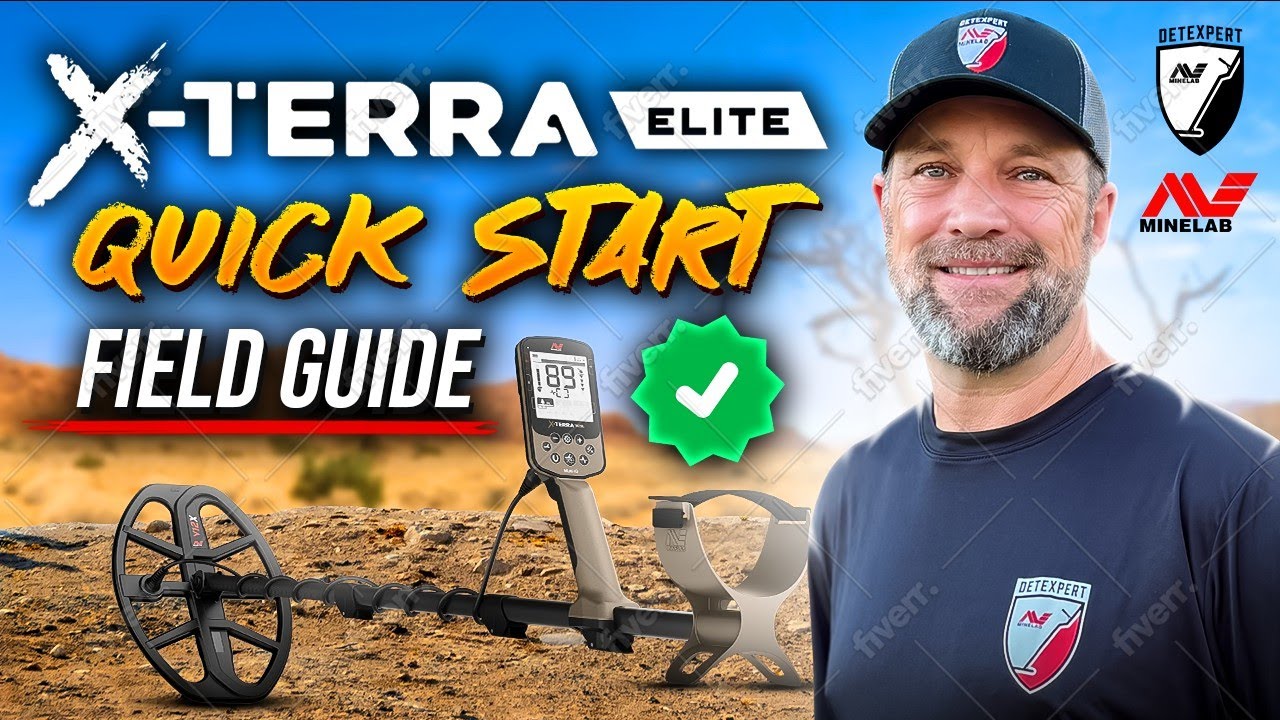Minelab X-Terra Elite: QUICK START & Field Guide!
