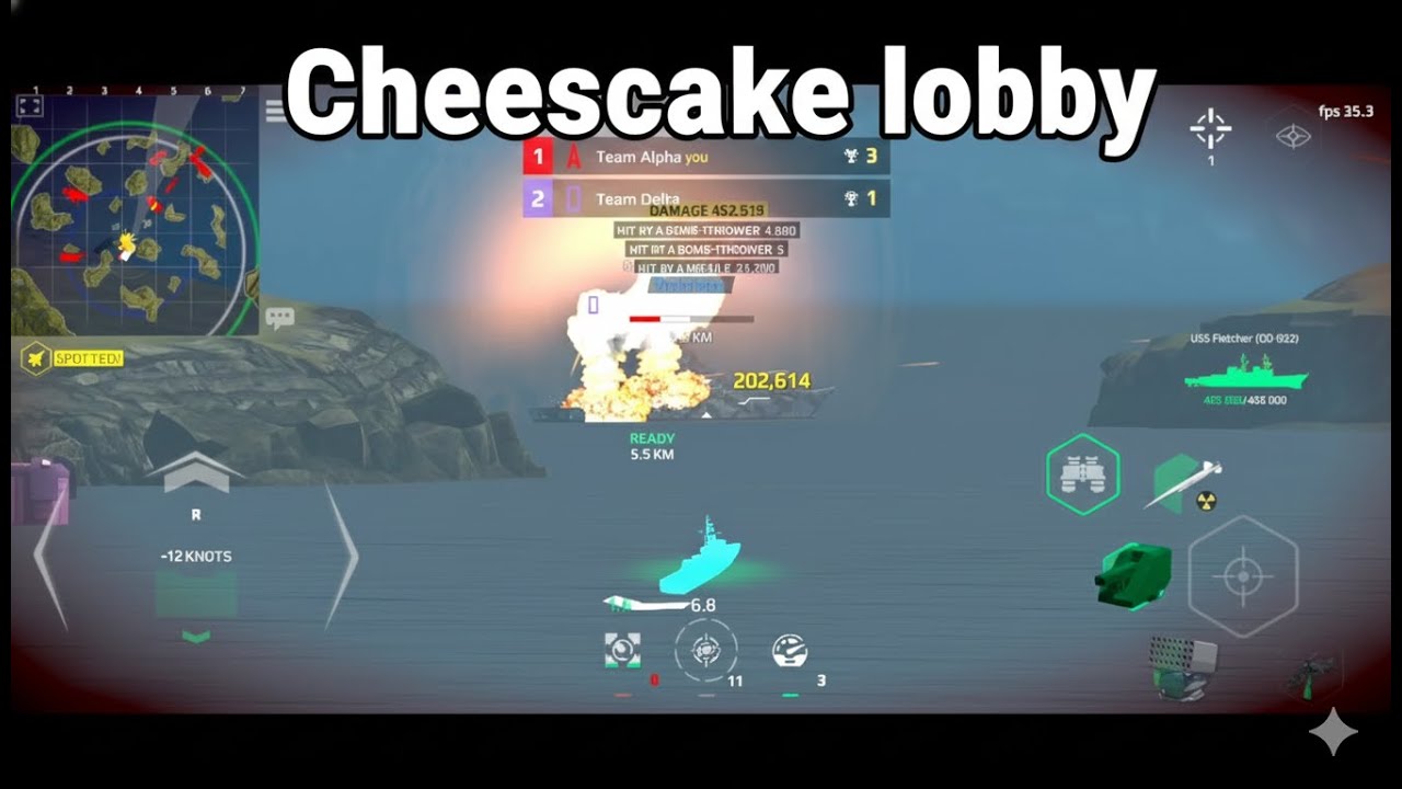 Cheesecake lobby for Tarndom Match #modernwarships  #tandomwars