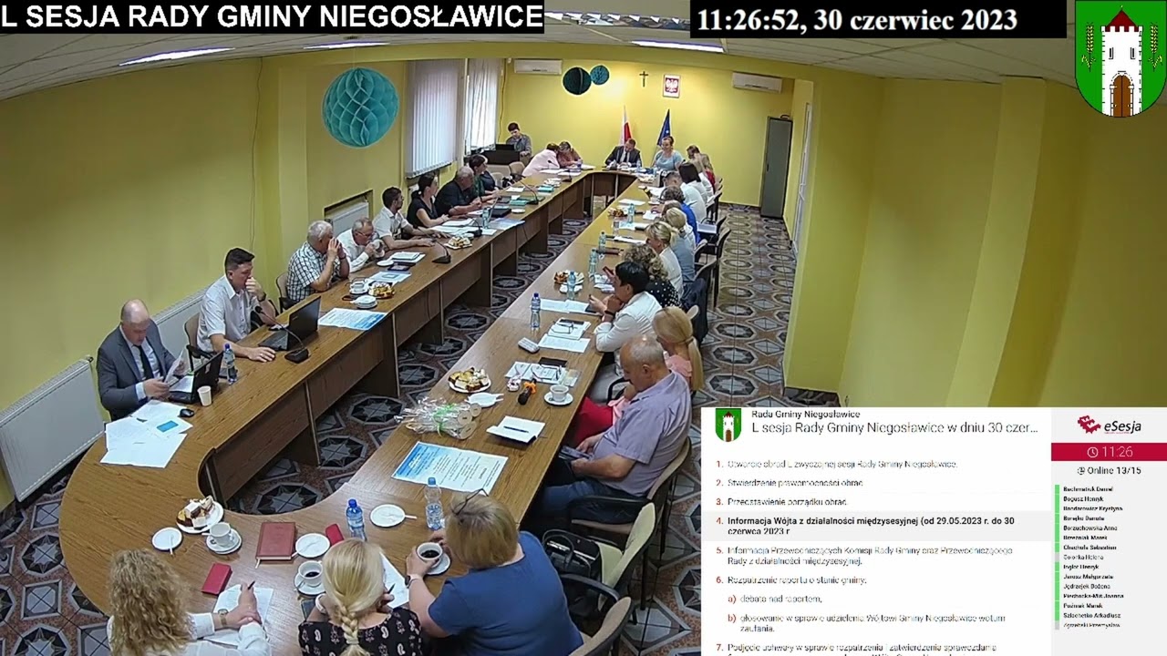 L Sesja Rady Gminy Niegosławice