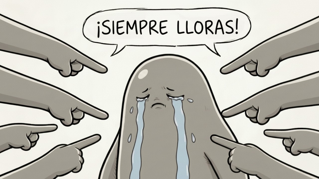 La Psicología Detrás de las Personas que Lloran Fácilmente (No es Debilidad)