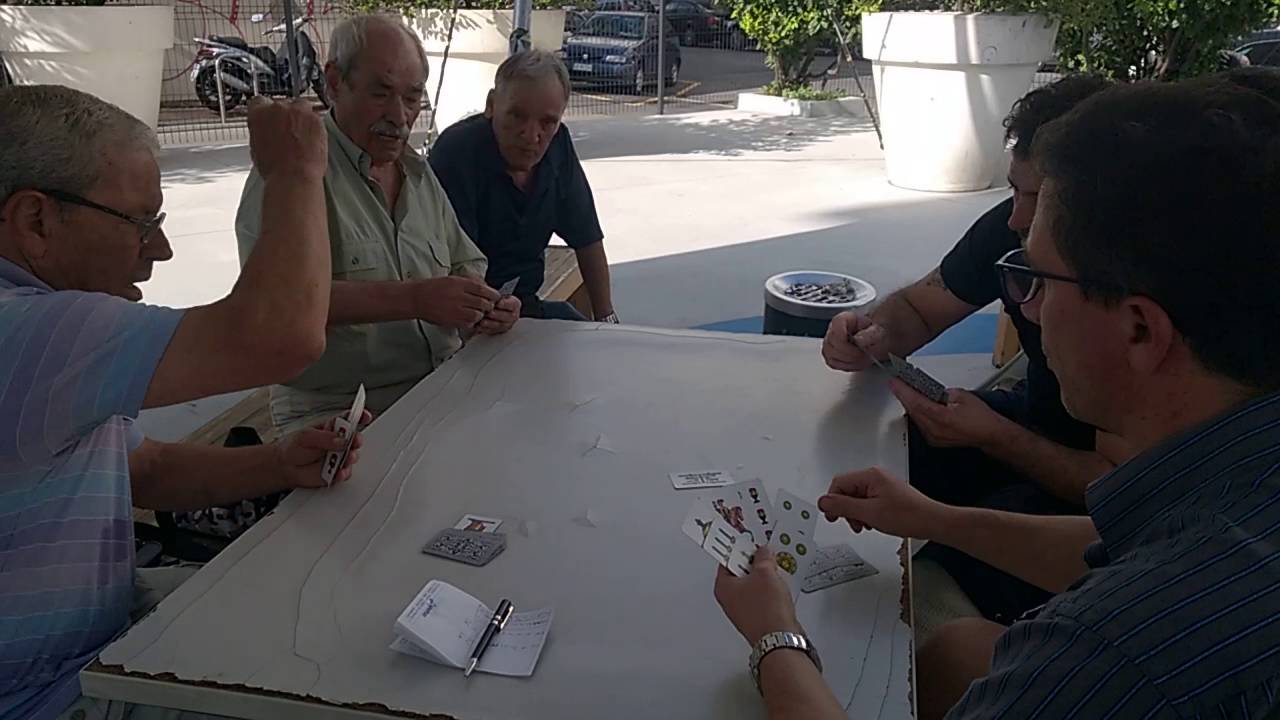 Partita a scopa d'assi