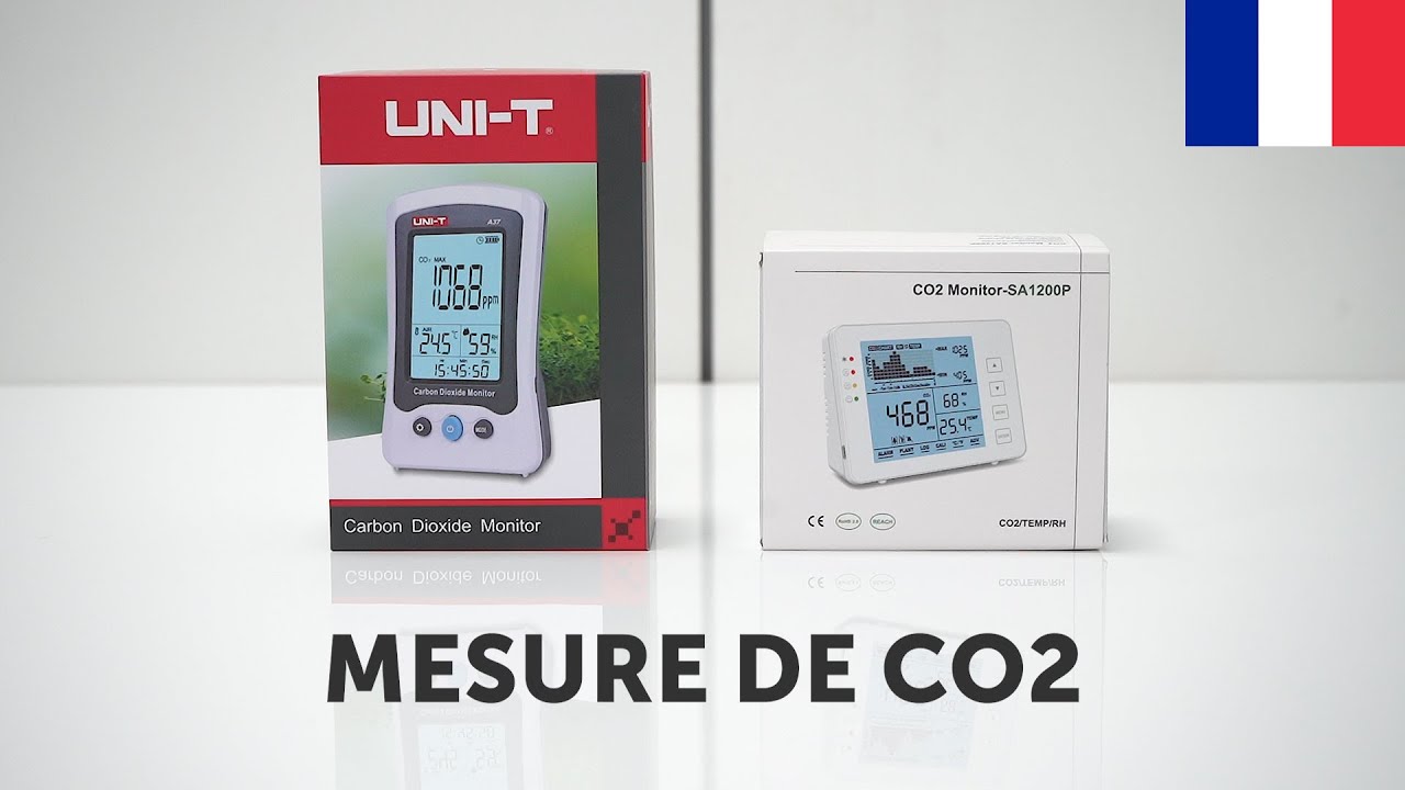 Appareils de Mesure de CO2 pour le Contrôle de la Ventilation Intérieure