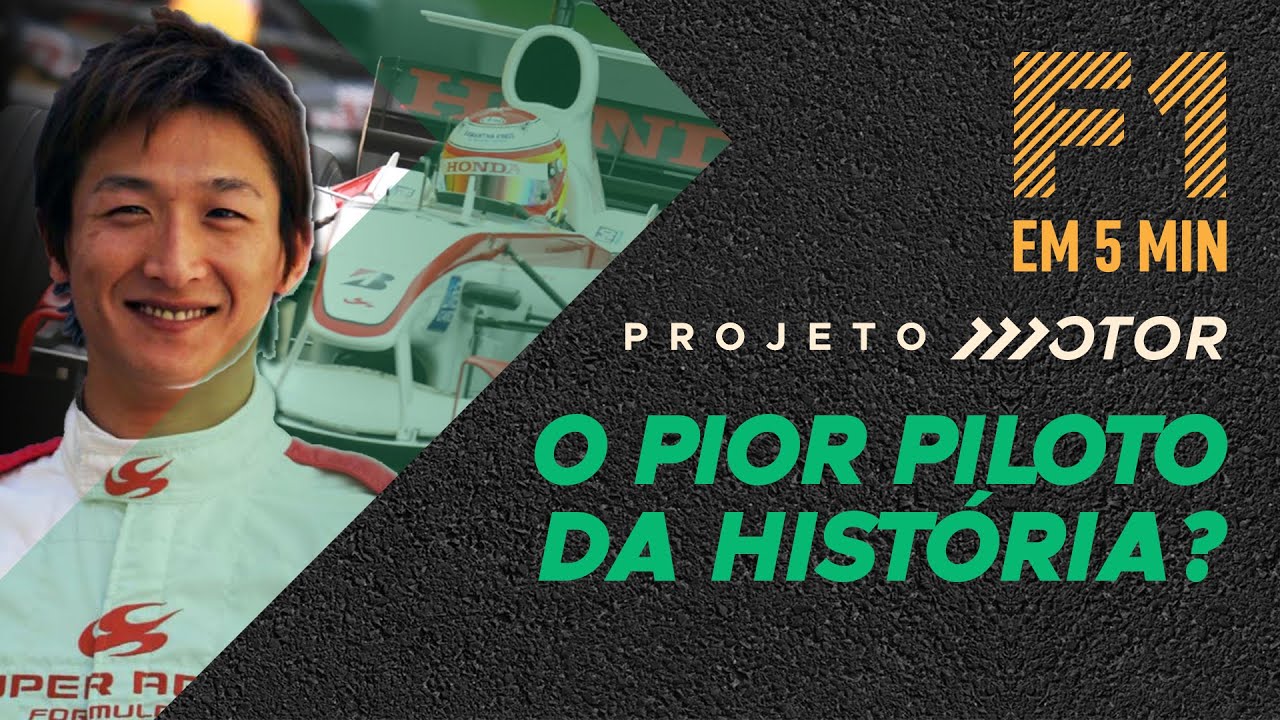 Relembre YUJI IDE e sua passagem desastrosa pela Fórmula 1