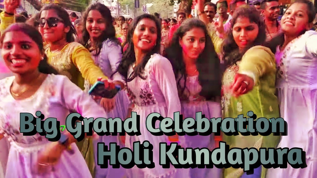 holi kundapura big grand celebration Holi Kundapura #Holi #gpflash67 @GpFlash67