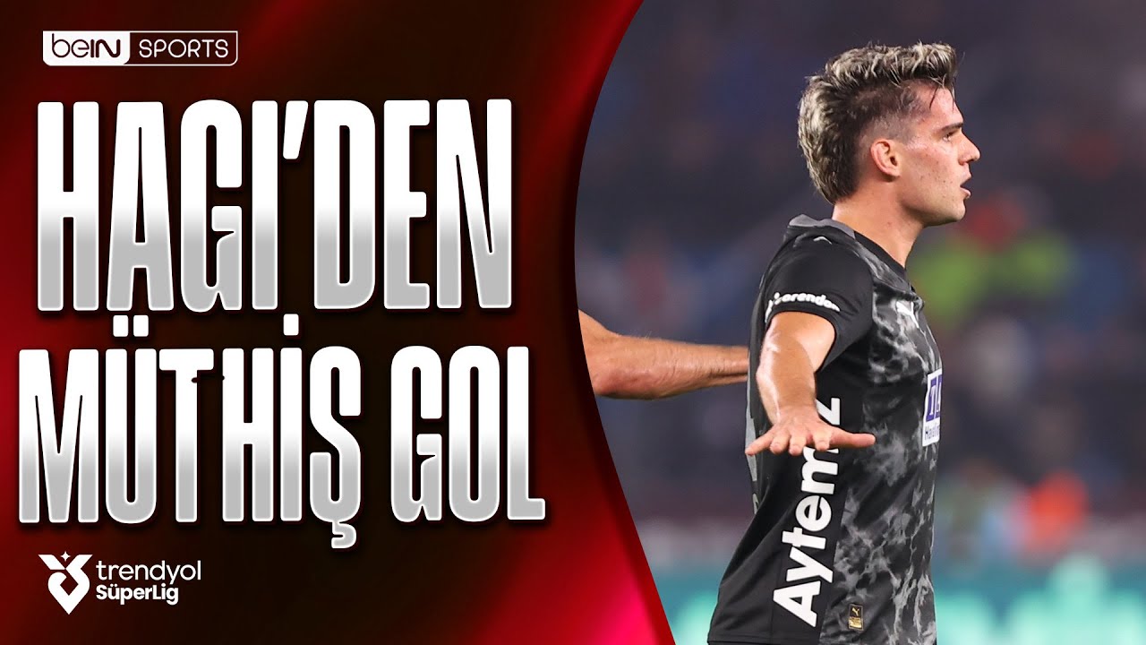 Ianis Hagi'den Muhteşem Gol! | Trabzonspor - Alanyaspor | Trendyol S&uuml;per Lig