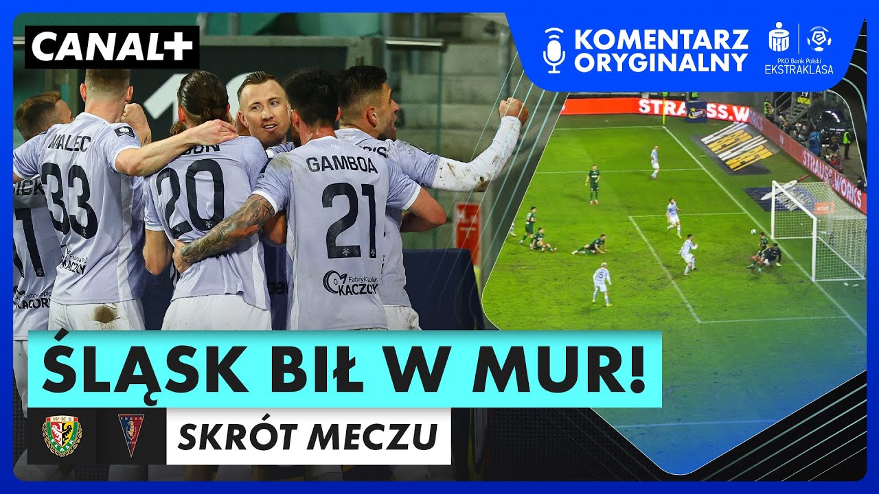 MN&Oacute;STWO SZANS DLA ŚLĄSKA, ALE TO POGOŃ ZGARNIA TRZY PUNKTY! ŚLĄSK &ndash; POGOŃ, SKR&Oacute;T MECZU