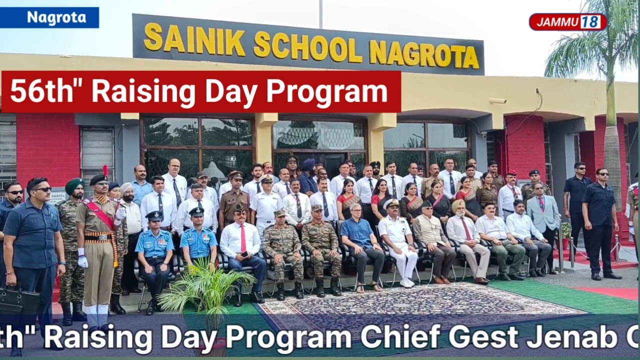Sainik School Nagrota 56th